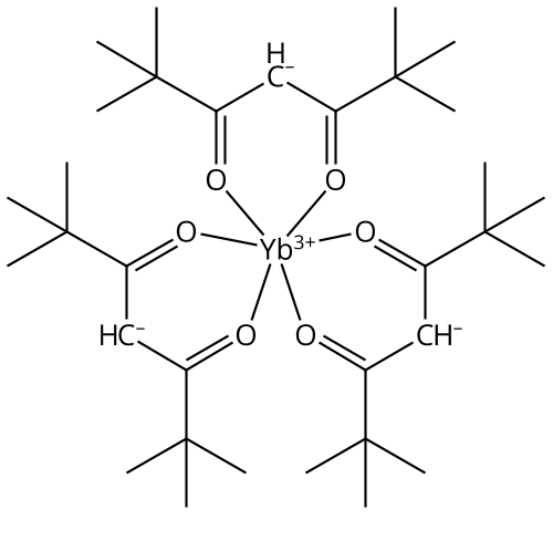 2,2,6,6-Tetramethyl-3,5-heptanedionate ytterbium Chemical Structure